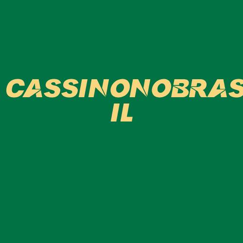 Logo da CASSINONOBRASIL