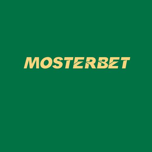 Logo da MOSTERBET